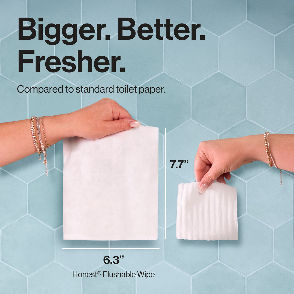 Flushable Wipes, 336 Count, Tropical Leaves