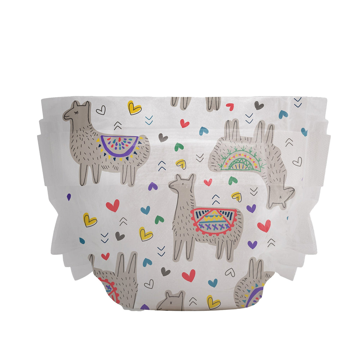 Honest Clean Conscious Diaper®, All The Alpacas, Size 4