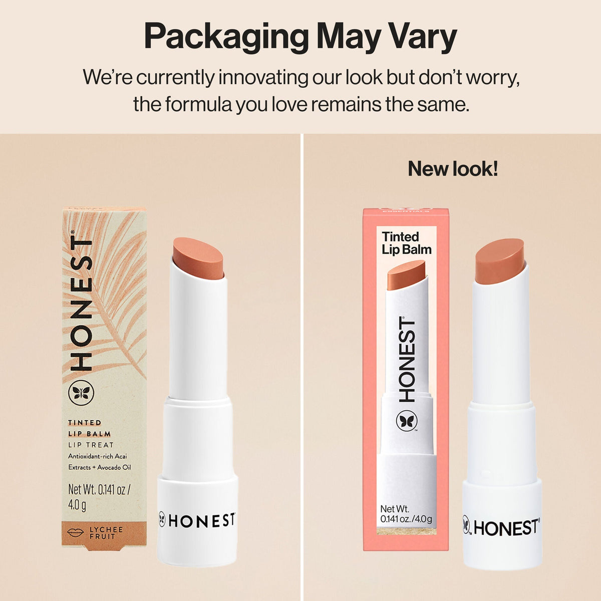 Tinted Lip Balm, Lychee Fruit
