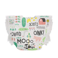 Honest Clean Conscious Diaper®, Barnyard Babies, Size 2
