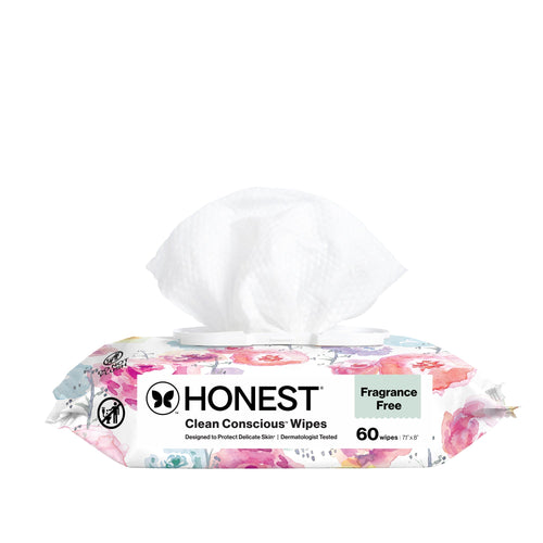Clean Conscious™ Wipes, Rose Blossom