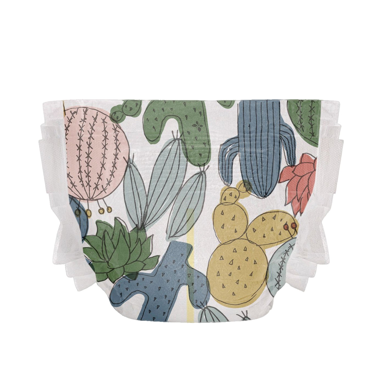 Honest Clean Conscious Diaper®, Cactus Cuties, Size 4