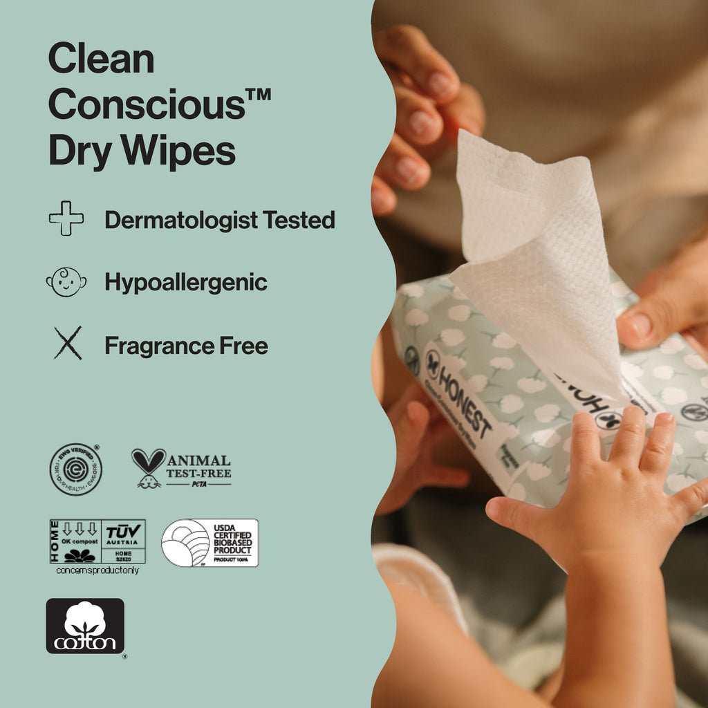 Clean Conscious™ Dry Wipes