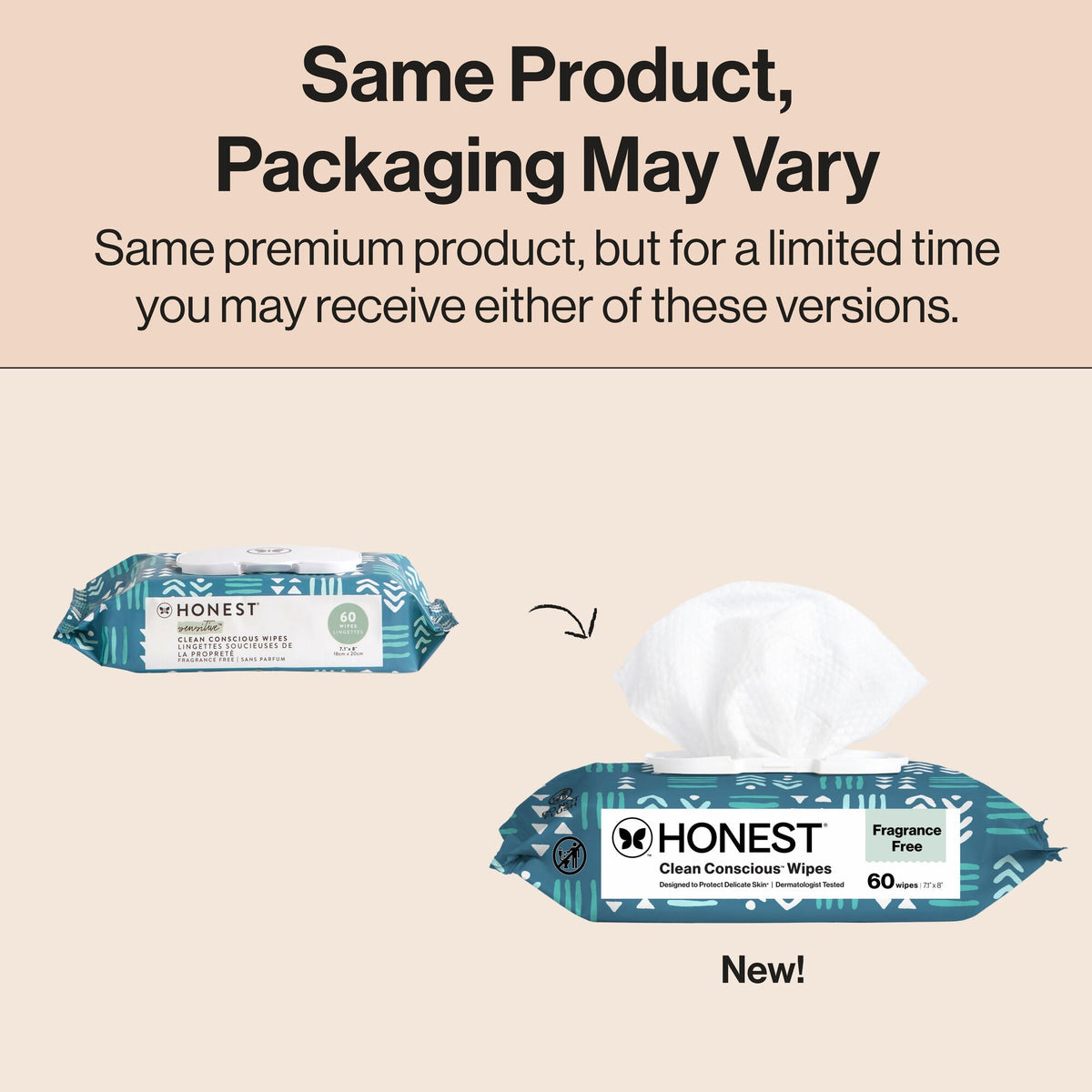 Clean Conscious™ Wipes, Balance Blues