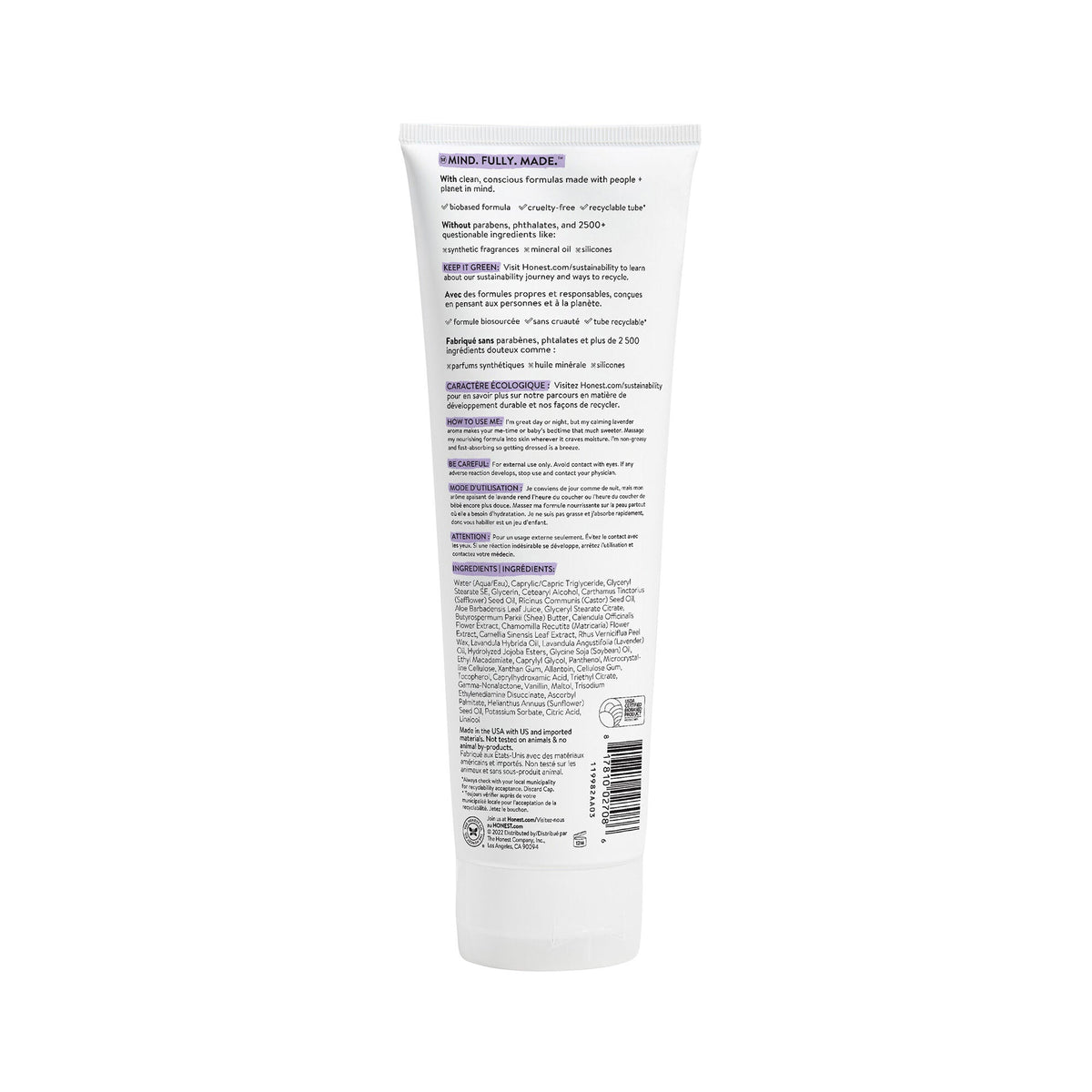 Face + Body Lotion, Calm