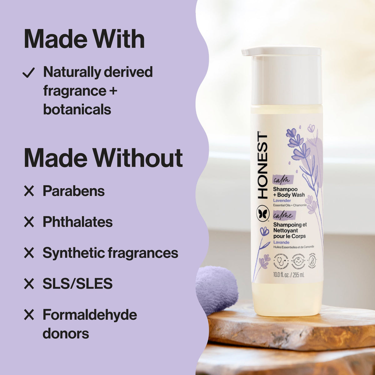 Shampoo + Body Wash, Calm