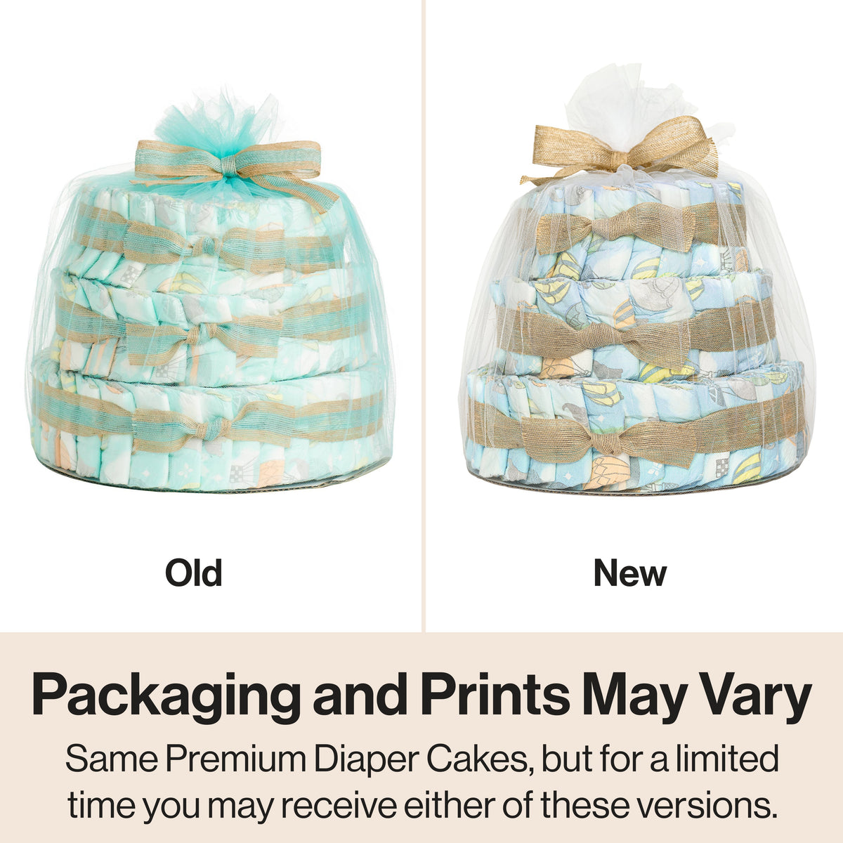 Diaper Cake, Above It All, Deluxe