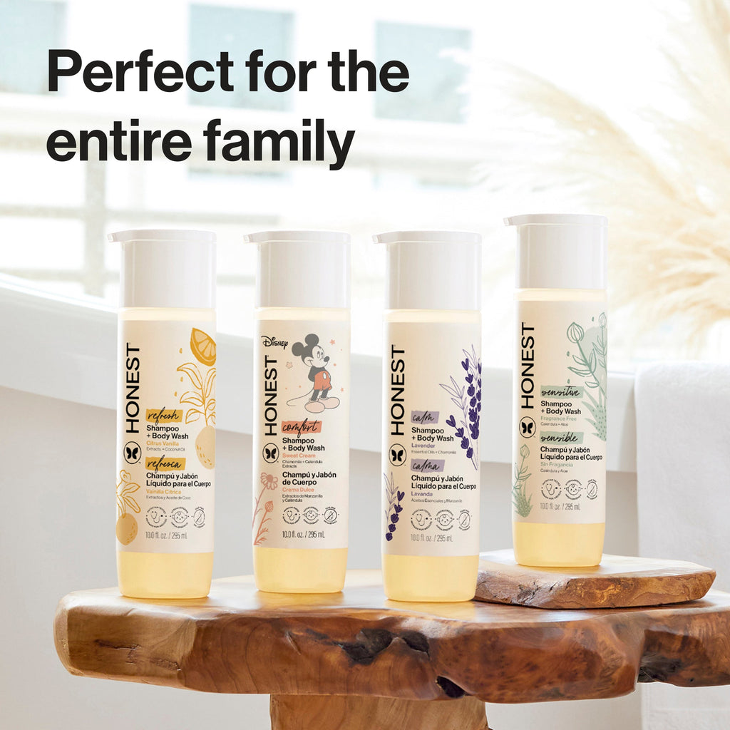 Shampoo Body Wash, Carton Refill, Sensitive