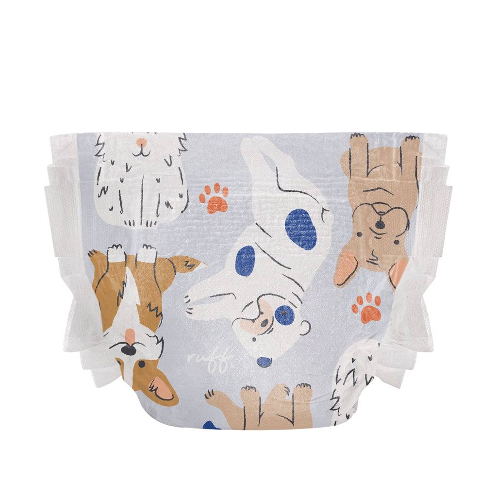 Honest Clean Conscious Diaper®, It's A Paw-ty, Size 6