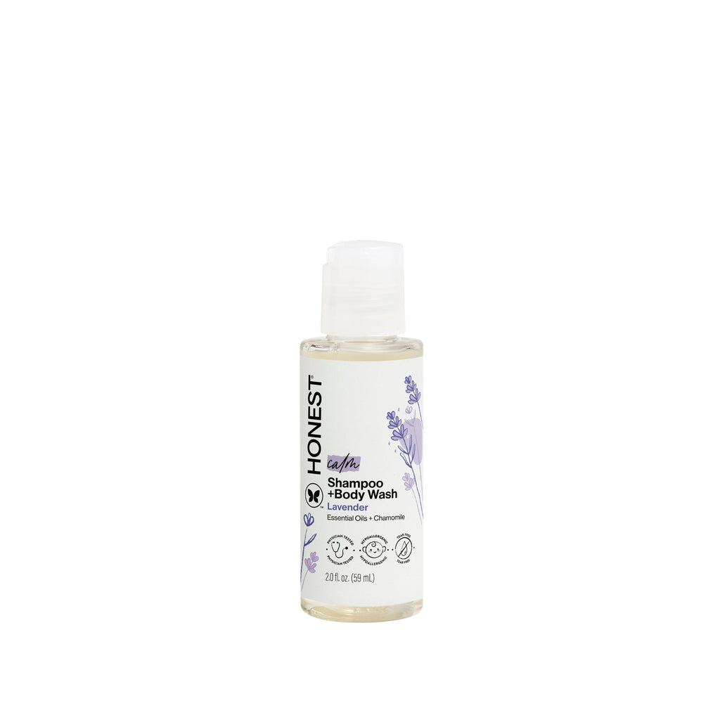 Shampoo + Body Wash, Travel Size, Calm